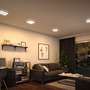 Kruhová - P 70997 LED Panel Atria Shine kruhové 190mm 3000K černá - PAULMANN - foto 4