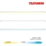 Přisazená - TF 202806TF TELEFUNKEN CCT svítidlo pod skříňku s čidlem, 80 cm, 7 W, 720 lm, bílé - BRILONER - foto 4