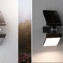 Nástěnná - P 94609 Solární LED osvětlení zdí Lesla pohybové čidlo (IR) IP65 hranaté 150x130mm 3000K 12,5W antracit umělá hmota - PAULMANN - foto 4