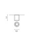 Downlight - AZZ AZ2784 LED Stropní bodové přisazené svítidlo Azzardo Nano Round white AZ2784 5W 420lm 3000K IP20 5,5cm kulaté bílé - AZZARDO - foto 4