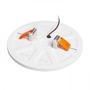Kruhová - RED R13584 BJORK R 16 zápustná bílá 230V LED 12W 3000K - RED - DESIGN RENDL - foto 4
