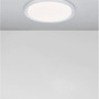 Kruhová - NV 9053591 Stropní svítidlo TROY kov a akrylový difuzor matná bílá LED 40W 230V 3000K IP20 stmívatelné - NOVA LUCE - foto 4