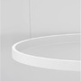 Kruhová - NV 9345667 Závěsné svítidlo ELOWEN bílý hliník a silikon LED 100W 3000K stmívatelné - NOVA LUCE - foto 4