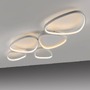 Dekorativní - LD 14045-16 PEBBLES LED stropní svítidlo bílé paměťová funkce do obývacího pokoje krokově stmívatelné 3000K - JUST LIGHT - foto 4