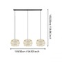 Podélná - EG 390234 Závěsné svítidlo MONTERROSO 390234 - STARS OF LIGHT - foto 4