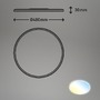 Kruhová - BRILO 3728016 Ultraploché CCT svítidlo LED panel, pr.48 cm, LED, 31 W, 3500 lm, bílé (starý kód: BRILO 3728-016) - BRILO - foto 4
