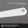 Stolní lampy pracovní - BRILO 7472016 LED stolní lampa, 37 cm, paměť, 6W, 600lm bílé - BRILONER - foto 4