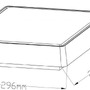 Přisazená - IMPR 348009 Stropní svítidlo Quadrata II šedé 16W IP65 3000K 700lm - DEKOLIGHT - foto 4