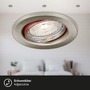 Kruhová - BRILO 7050-032 3ks sada LED vestavná svítidla, pr. 8,6 cm, 5 W, 460 lm, matný nikl - BRILO - foto 4