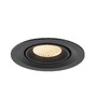 Kruhová - LA 1009544 NUMINOS® GIMBLE M Stropní vestavné svítidlo, 2700 K, 40°, černé - BIG WHITE (SLV) - foto 4