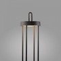 Dekorační - LD 19301-18 ANSELM LED stolní lampa na baterie černá 50cm dotykový stmívač IP44 zahradní svítidlo 2700K - JUST LIGHT - foto 4