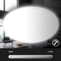 Kruhová - BRILO 3835016 Rowny LED stropní svítidlo do koupelny, dálkový ovladač, stmívatelné, CCT ovladač, přímé a nepřímé osvětlení, kruhové 45 cm, bílé - BRILO - foto 4