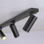 Bodová - LD 11343-18 Kolekce Schöner Wohnen LED stropní svítidlo RIK, černá, 3-ramenné, otočné, 3000K - JUST LIGHT - foto 4