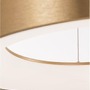 Kruhová - NV 9453454 Závěsné svítidlo RANDO THIN kartáčovaný zlatý hliník a akryl LED 50W 230V 3000K IP20 stmívatelné - NOVA LUCE - foto 4