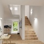 Dekorativní - P 79515 LED nástěnné svítidlo 3-krokové-stmívatelné Lucille IP44 2700K 230V 11,5W stmívatelné bílá - PAULMANN - foto 4