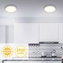Kruhová - BRI 7143014 LED stropní svítidlo, pr. 40,5 , 24,5 W, matný chrom (starý kód: BRI 7143-014) - BRILONER - foto 4