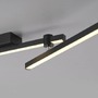 Podélná - LD 14357-18 Kolekce Schöner Wohnen LED stropní svítidlo STRAIGHT, černá, nastavitelná ramena, 3000K - JUST LIGHT - foto 4
