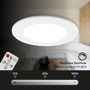 Kruhová - BRI 7034036 CCT LED vestavná svítidla sada, pr.9,2 cm, 3x LED, 4,8 W, 450 lm, bílé (starý kód: BRI 7034-036) - BRILONER - foto 4