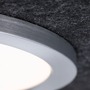 Kruhová - P 79990 LED stropní svítidlo 3-krokové-stmívatelné Tulga akustické 2700K 32,5W antracit - PAULMANN - foto 4