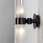 Dekorativní - NV 9006055 Nástěnné svítidlo CENTURY matná černá a čiré a matné sklo 4xG9 - NOVA LUCE - foto 4