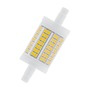 R7s - RED G13467 OSRAM LINE 78mm DIMM čirá 230V R7s LED EQ100 2700K - DESIGN RENDL - foto 4