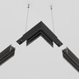 Lištové Magnetic Maytoni Exility - M TRA034HCL-41B Příslušenství pro lištový systém 48V černý hliník rohové uchycení Exility - MAYTONI - foto 4