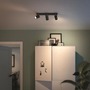 Bodová - PH 50593/30/PN Bodové svítidlo Philips Kosipo 50593/30/PN černé 3x max.10W - PHILIPS (915005532101) - foto 4