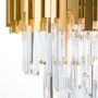 Dekorativní - NV 9181100 Závěsné svítidlo GRANE zlatý kov a křišťál E14 4x5W 230V IP20 bez žárovky - NOVA LUCE - foto 4