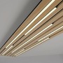 Hranatá - PN 6422-79 LED nástěnné a stropní svítidlo Q-AKUSTIK dřevo, přírodní Smarthome ZigBee 2700-5000K - PAUL NEUHAUS - foto 4