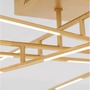 Dekorativní - NV 9180713 Stropní svítidlo RACCIO zlatý kov a akryl LED 48W 230V 3000K IP20 stmívatelné - NOVA LUCE - foto 4
