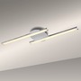 Dekorativní - BRI 3257-029 LED nástěnné a stropní svítidlo, 55,4 cm, 12 W, hliník - BRILONER - foto 4
