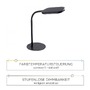 Stolní lampy pracovní - LD 14405-18 KELLY LED stolní lampa, černá, CCT, stmívatelné, do interiéru, IP20 3000-6000K - LEUCHTEN DIREKT / JUST LIGHT - foto 4