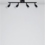 Bodová - NV 960008 Bodové svítidlo LUP saténový černý kov GU10 4x5W 230V IP20 bez žárovky - NOVA LUCE - foto 4