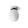 Koupelnová - RED R13690 MERINGUE 16 stropní opálové sklo/chrom 230V E27 15W IP44 - RED - DESIGN RENDL - foto 4