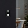 Přisazená - BRI 2255-085 LED Lero Indoor 11,6 cm 8x0,08W 7lm černá - BRILONER - foto 4