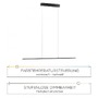 Podélná - PN 8375-13 Svítidlo závěsné PURE-LITE LED 100cm s nastavitelnou barvou světla 2700/3800/5000K a bezdotykovým stmívačem antracit - PAUL NEUHAUS - foto 4