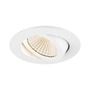 Kruhová - LA 1007435 NEW TRIA® UNIVERSAL 68 stropní vestavné svítidlo, 2500/3000/4000K, 60°, IP 20, kulaté, bílá - BIG WHITE (SLV) - foto 4