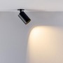 Kruhová - IMPR 565756 Deko-Light vestavné bodové svítidlo Can Tilt kulaté, 1x 7,5W GU10 černá - foto 4