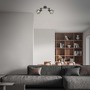 Bodová - BRILO 2669-025 Bodové svítidlo 30 cm 2x E14 25W černá - BRILO - foto 4