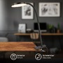 Stolní lampy s klipem - BRI 2195015 Plegg lampička s klipsem - 3,2W, 350lm, LED, nastavitelné, černá - BRILONER - foto 4