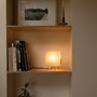 Stolní lampy dekorační - FARO 23066 LUANG XS stolní lampa, černá/hnědá - FARO - foto 4