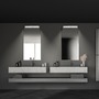 Koupelnová - BRI 2191018 Runt svítidlo k zrcadlu - 7W, 690lm, LED, montáž na stěnu, 40cm, neutrální bílá, chrom - BRILONER - foto 4