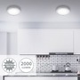 Kruhová - BRI 7141414 LED stropní svítidlo, pr. 30 cm, 21,4 W, matný chrom (starý kód: BRI 7141-414) - BRILONER - foto 4