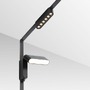 Lištové VEGA 24V - RED R14321 OXONIA 11 náklopná pro systém VEGA/WAVE černá 24V LED 6W 110° 3000K 4000K 6500K - RED - DESIGN RENDL - foto 4