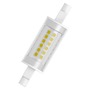 R7s - RED G13575 OSRAM SLIM LINE 78mm čirá 230V R7S LED EQ60 300° 2700K - DESIGN RENDL - foto 4