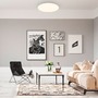 Kruhová - BRILO 3897116 LED stropní svítidlo s čidlem, 35 cm, 18W, 1880lm, bílé - BRILONER - foto 4