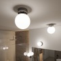 Kruhová - P 71065 Selection Bathroom LED stropní svítidlo Gove IP44 3000K 230V 9W chrom/satén - PAULMANN - foto 4