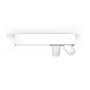 Bodová - PH 8720169318373 Hue 50610/31/P7 Hue WACA Centris stropní LED svítidlo 1x11W+GU10 2x5,7W 1560lm 2000-6500K RGB IP20 bílá - PHILIPS - foto 4