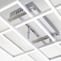 Hranatá - BRILO 3156018 LED CCT rám 104 cm 2x19W 2500lm chrom (starý kód: BRILO 3156-018) - BRILO - foto 4