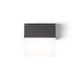 Přisazená - RED R13629 ORIN SQ stropní antracitová satinovaný akryl 230V LED 10W IP54 3000K - RED - DESIGN RENDL - foto 4
